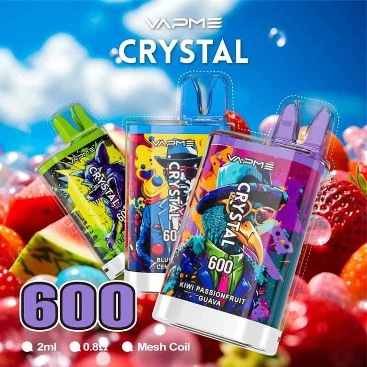 vapme crysta 600 puff