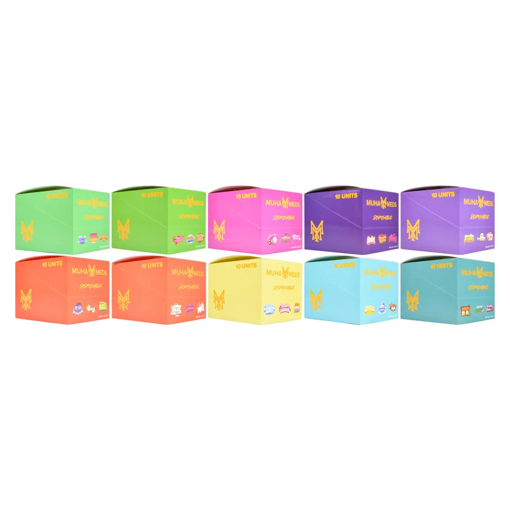 Empty Muha Meds All in One 3 Chambers 2g Disposable Vape high quality