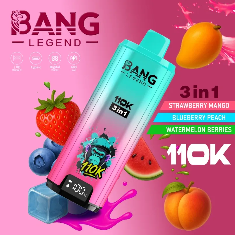 Bang Legend 110K Puffs 110000 3 in 1 Wholesale Disposable Vape