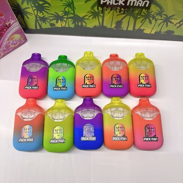 Empty PACKMAN 1G Dual LED Disposable Vape factory