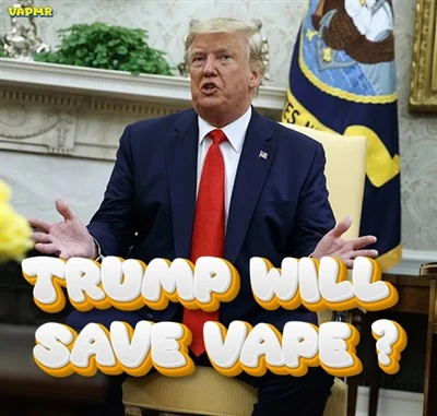 Трамп знову обіцяє врятувати індустрію електронних сигарет!