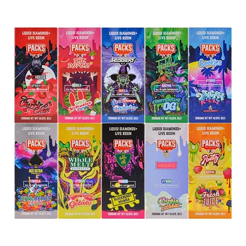 Packs X Mixed Brands 2ml Disposable Vape Pen