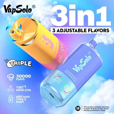 Огляд Vapsolo Triple 30000 Puffs: чесний погляд на вейп 3-в-1,-підкріплений д...