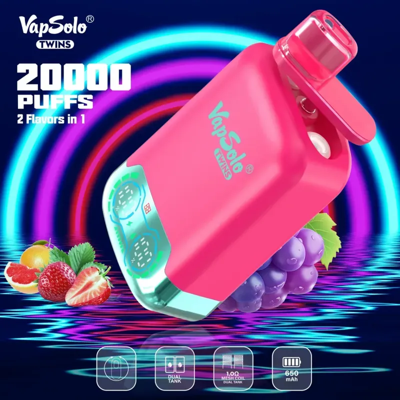 Як користуватися VapSolo Twins 20000: Посібник для початківців із вейпінгу з ...