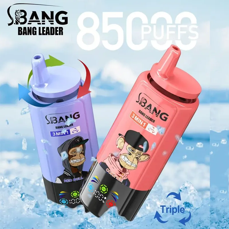 Bang Leader 85000 Puffs 85K Triple Flavors 3 в 1 оптом Vape