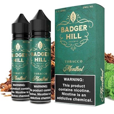 Ментол від резерву Badger Hill 120мл