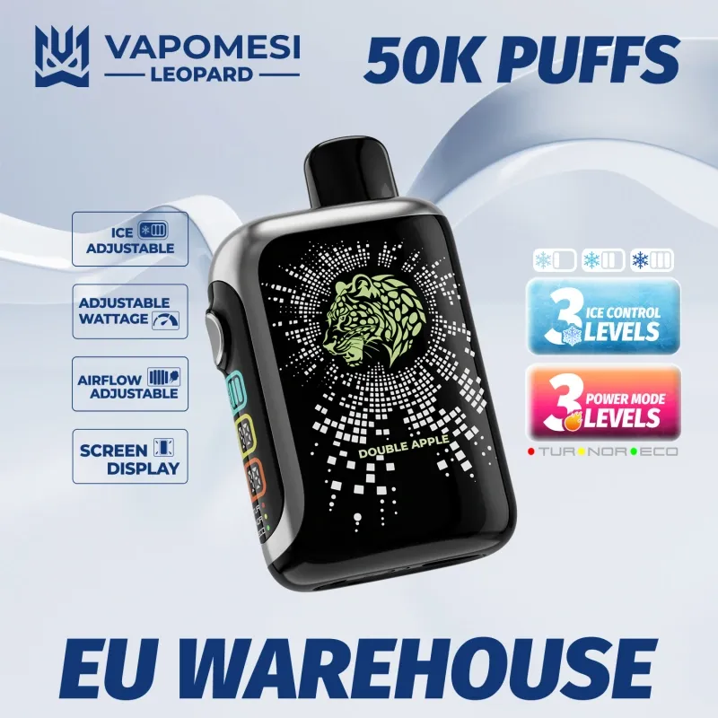 Одноразовий вейп Vapomesi Leopard 50000 Puffs 50k Ice Control